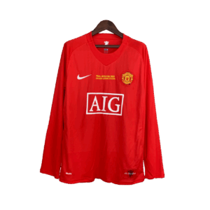 Manchester United - 07/08 Manica Lunga Vintage