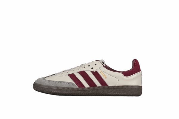 ADIDAS SAMBA OG PUTTY GREY/MAROON/GOLD METALLIC