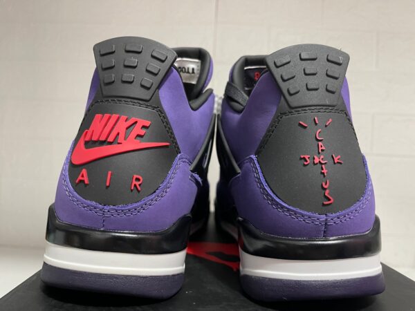 PK Air Jordan 4 Travis Scott x Purple Suede - immagine 4
