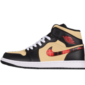 AIR JORDAN 1 MID SE TARTAN SWOOSH