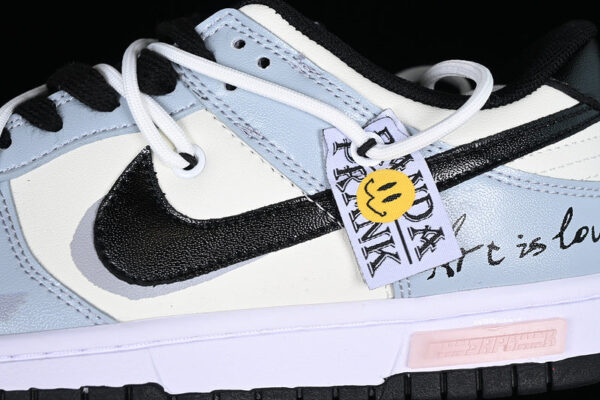 DUNK LOW WHITE/BLACK BLUE - immagine 8