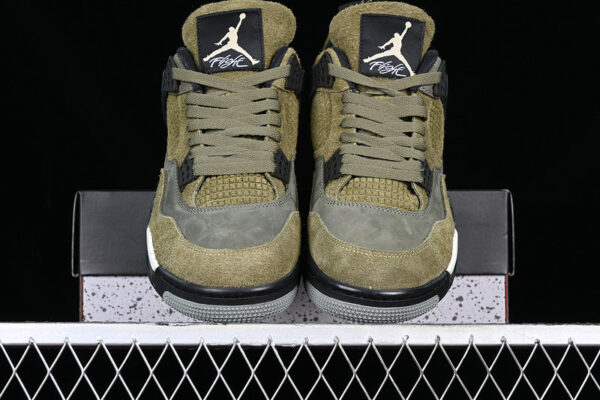 AIR JORDAN 4 SE CRAFT MEDIUM OLIVE GREEN/BLACK - immagine 4