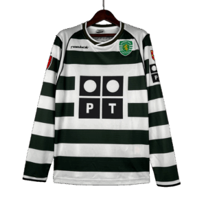Sporting Lisbona - 01/03 Manica Lunga Vintage