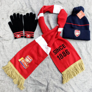 Set Arsenal (Sciarpa,guanti,cappellino)