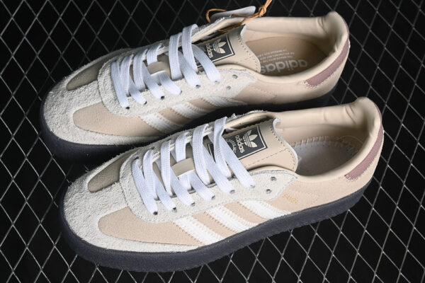 ADIDAS SAMBA W LINEN/OFF WHITE/GREY - immagine 4