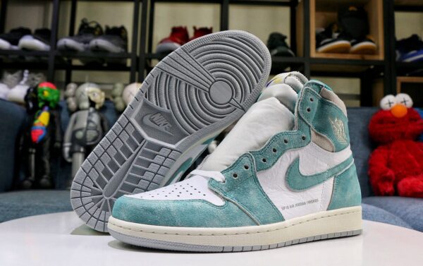 Air Jordan 1 Retro High Og Turbo Verde 2019 - immagine 3