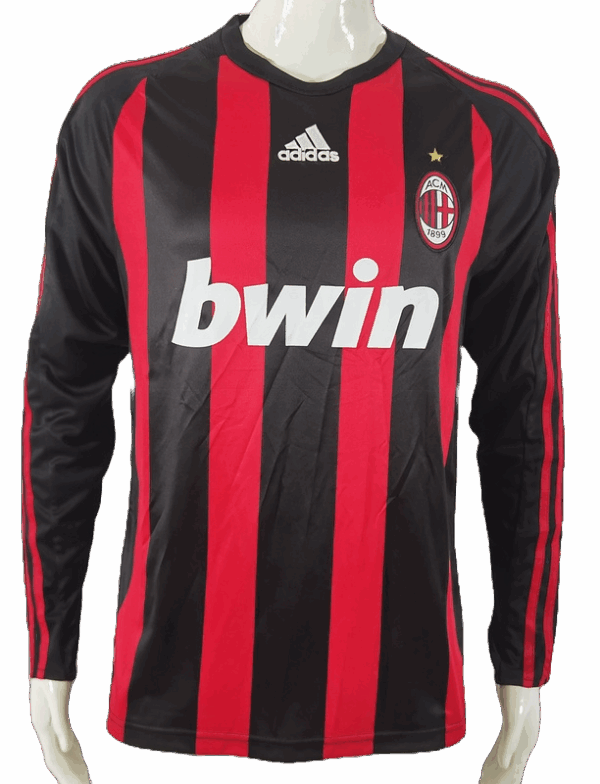 Milan - 08/09 Manica Lunga Player Version Vintage