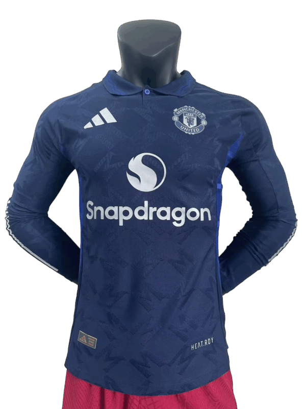 Manchester United Away - 24/25 Manica Lunga Player Version