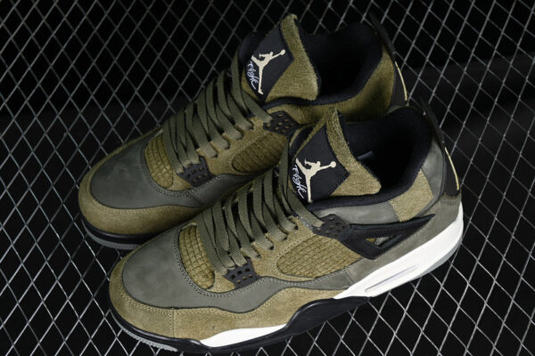 AIR JORDAN 4 SE CRAFT MEDIUM OLIVE GREEN/BLACK - immagine 3