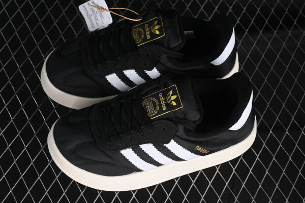 ADIDAS SAMBA HOME BLACK/WHITE - immagine 3