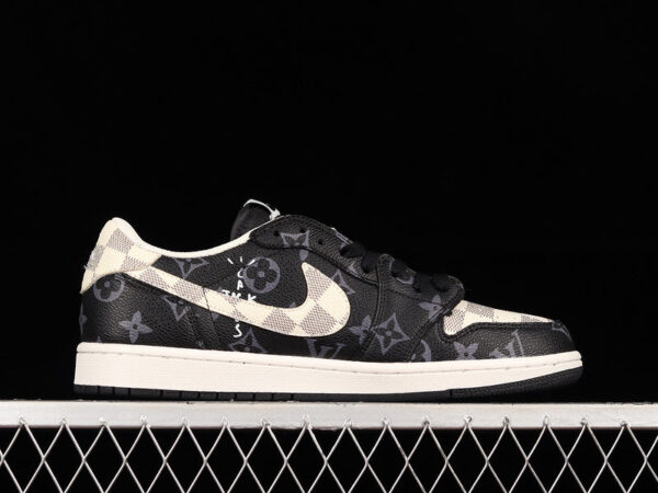 TRAVIS SCOTT X AIR JORDAN 1 LOW OG X L*V - immagine 2