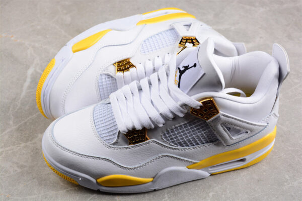 AIR JORDAN 4 WMNS VIVIDSULFUR WHITE/YELLOW - immagine 7