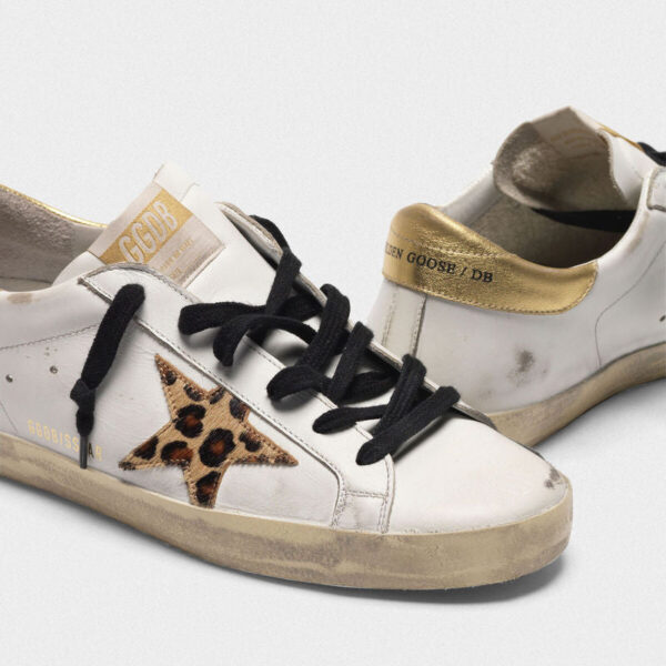 Golden Goose Super-Star con stella leopardata - immagine 3