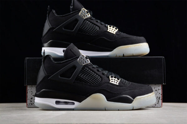 JORDAN AIR JORDAN 4 RETRO EMINEM CARHARTT WHITE/BLACK/GREY - immagine 3
