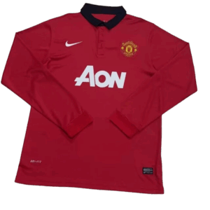 Manchester United - 13/14 Manica Lunga Vintage
