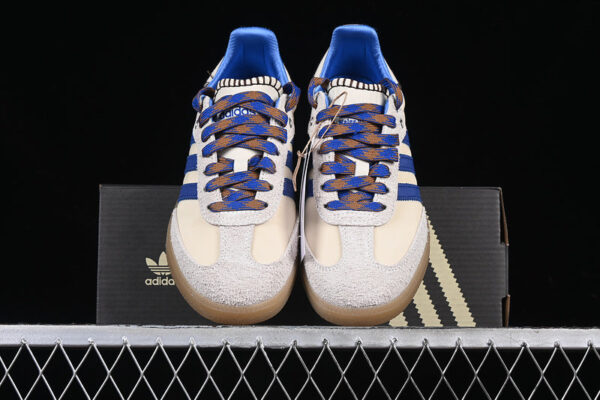 ADIDAS WB NYLON SAMBA WONDER CLAY/TEAM ROYAL BLUE/WONDER WHITE - immagine 4