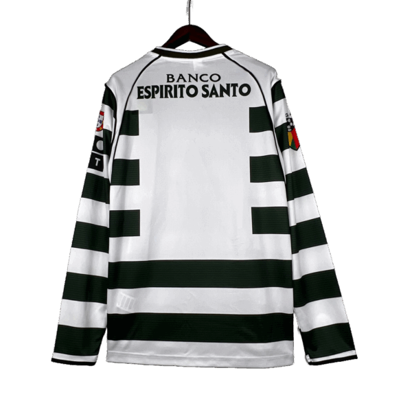 Sporting Lisbona - 01/03 Manica Lunga Vintage - immagine 2