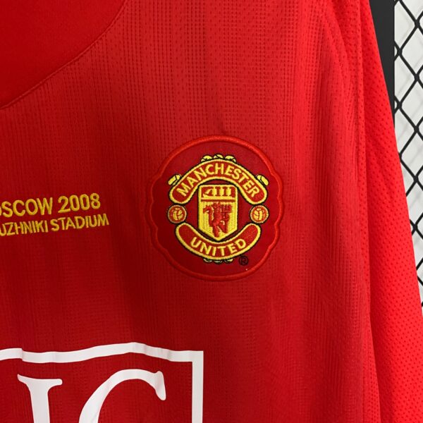 Manchester United - 07/08 Manica Lunga Vintage - immagine 6