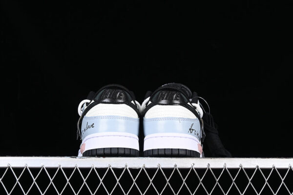 DUNK LOW WHITE/BLACK BLUE - immagine 5