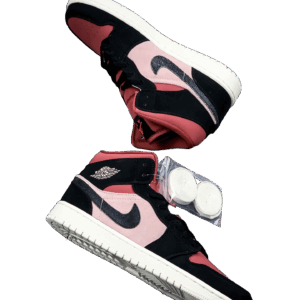 AIR JORDAN 1 MID MELO SE EQUALITY BLACK/BLACK-SAIL-WOLF GREY