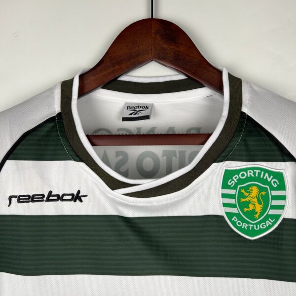 Sporting Lisbona - 01/03 Manica Lunga Vintage - immagine 4