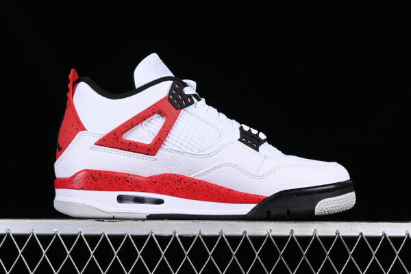 AIR JORDAN 4 RED CEMENT WHITE/RED/BLACK - immagine 2