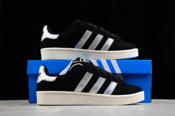 ADIDAS CAMPUS 00S WHITE/SILVER/BLACK - immagine 4