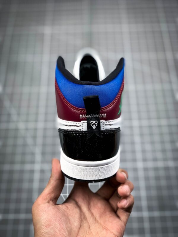AIR JORDAN 1 MID SE BLACK/WHITE/MULTI-COLOR - immagine 6