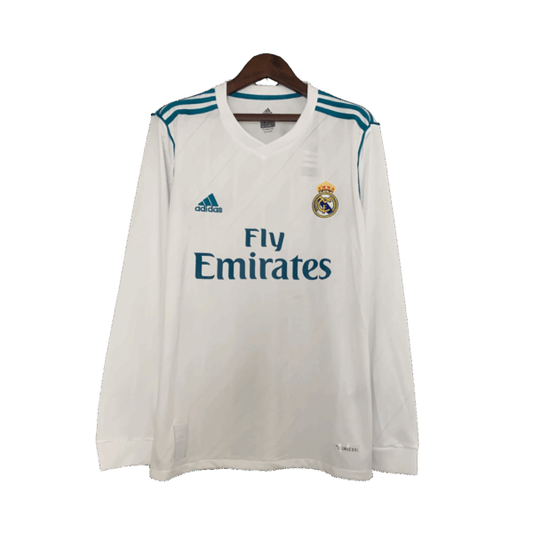 Real Madrid - 17/18 Manica Lunga Vintage
