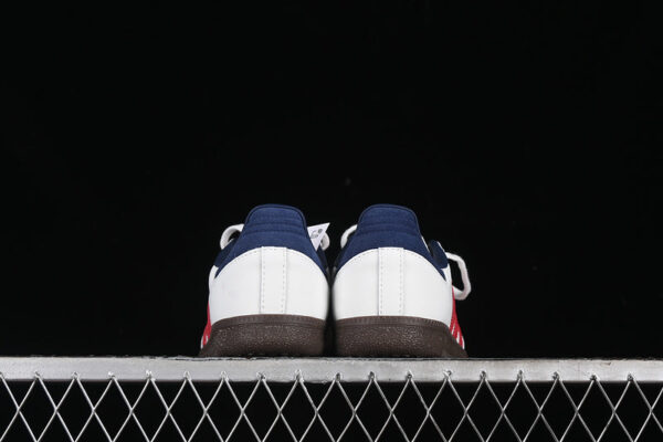 ADIDAS SAMBA OG CORE WHITE/TEAM VICTORY RED/NIGHT INDIGO - immagine 5