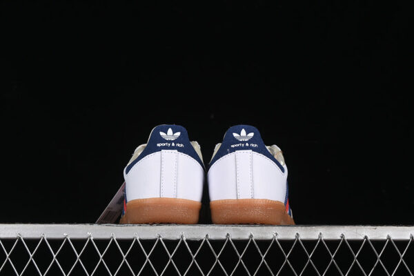 ADIDAS SAMBA OG SPORTY&RICH CLOUD WHITE/NIGHT INDIGO/COLLEGIATE RED - immagine 5