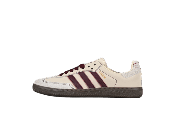 ADIDAS SAMBA OG WONDER WHITE/MAROON/PUTTY GREY