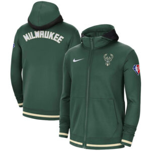 Felpa con cappuccio Milwaukee Bucks NBA