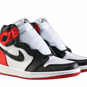 Air Jordan 1 Satin "Black Toe"