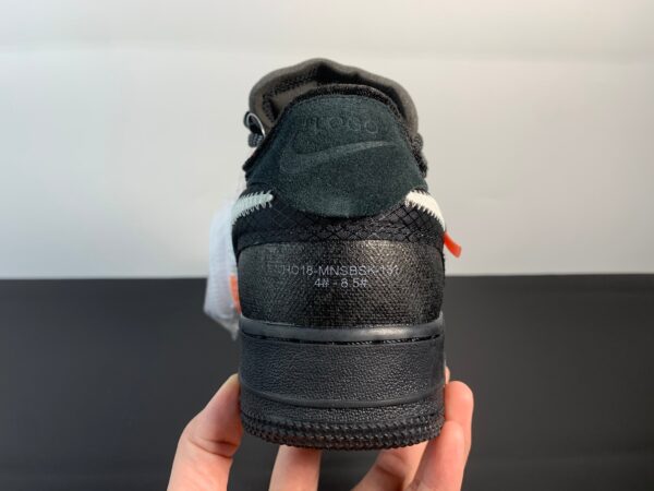 Off-White x Air Force 1 Low "Black" - immagine 2