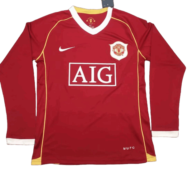 Manchester United - 06/07 Manica Lunga Vintage