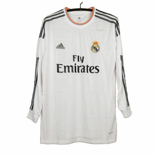 Maglia Real Madrid 14-15 Home Manica Lunga Retrò