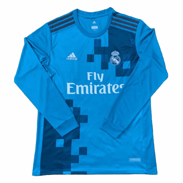 Real Madrid Terza - 17/18 Manica Lunga Vintage